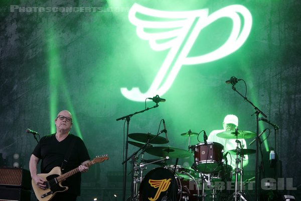 PIXIES - 2024-08-25 - SAINT CLOUD - Domaine National - Scene de la Cascade - David Lovering - Charles Michael Kittridge Thompson